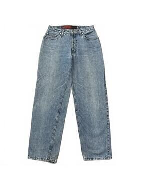 Vintage Levis Silver Tab Loose Denim Blue Jeans Size 31x32
